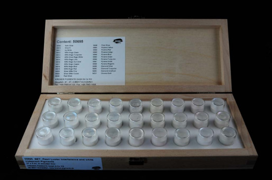 Assortiment parelmoer pigmenten 50695_1
