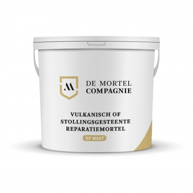 Steenreparatiemortel voor vulkanisch- of stollingsgesteente  