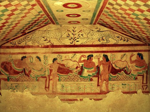 LEDAN TA1 Unesco-site Etruskische necropolissen van Cerveteri