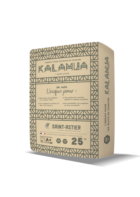 KALAMUA-Saint-Astier-kalkpleister voor hennep