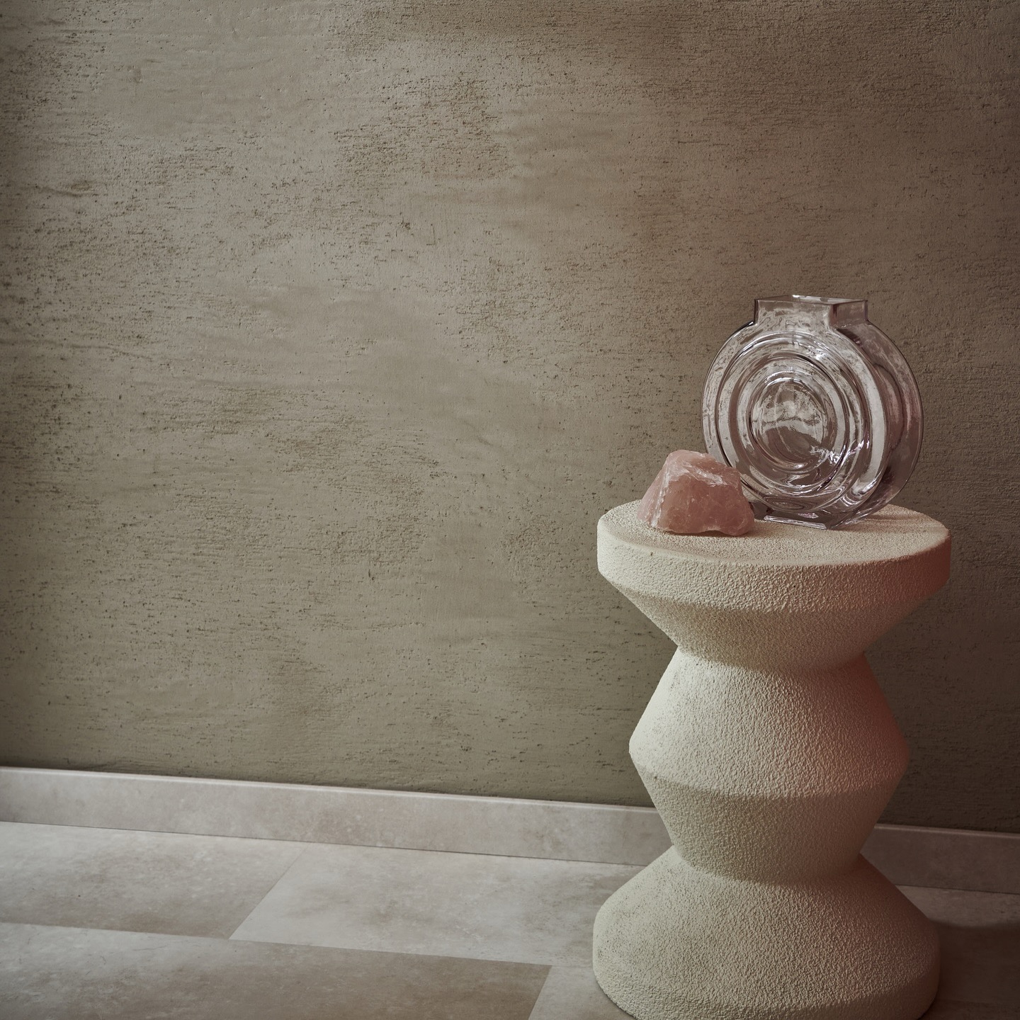 Zablon – Minerale kalkpleister met subtiele textuur en tijdloze elegantie
